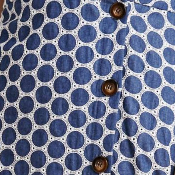 Anthropologie Morin Button-Front Dress - Picture 13 of 13